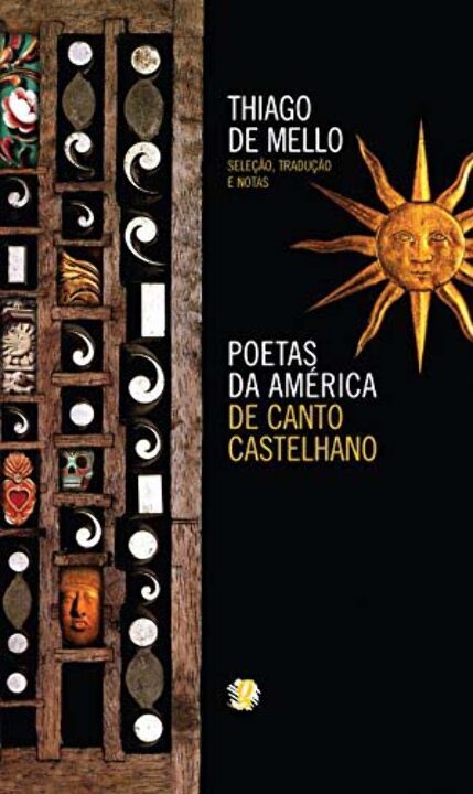 Livro Poetas da América de canto castelhano