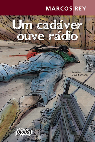 Livro Um cadáver ouve rádio