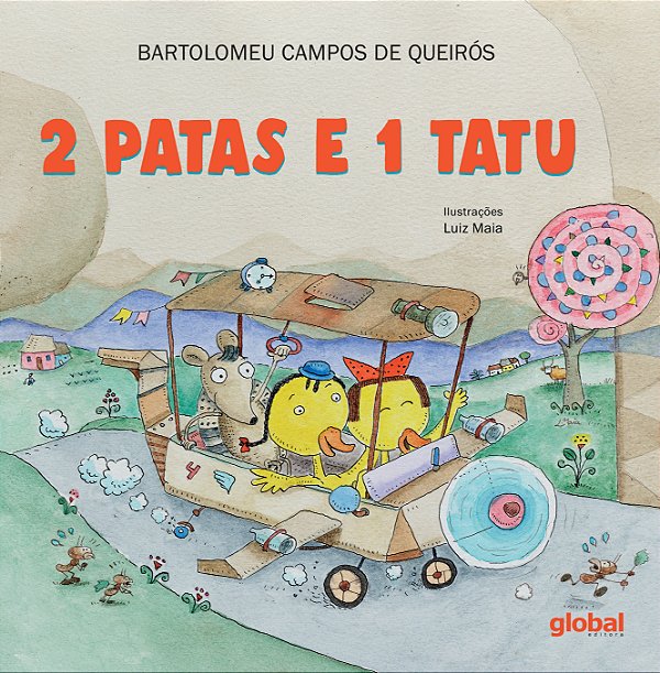 Livro 2 patas e 1 tatu