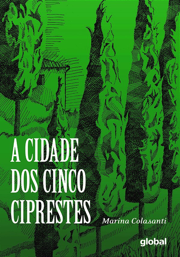Livro A cidade dos cinco ciprestes