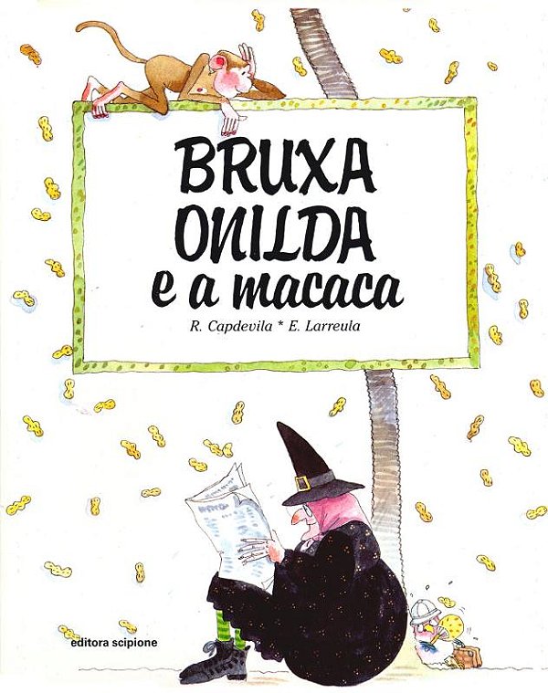 Livro Bruxa Onilda E A Macaca
