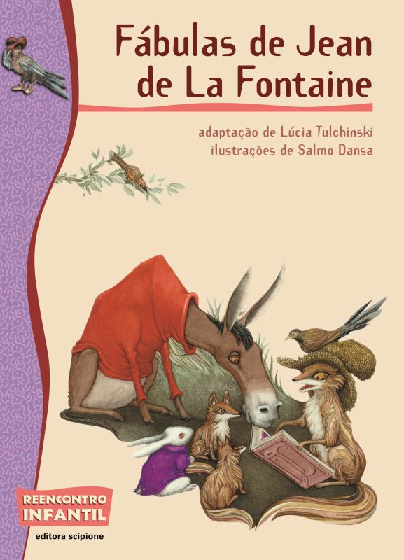 Livro Fábulas De Jean De La Fontaine
