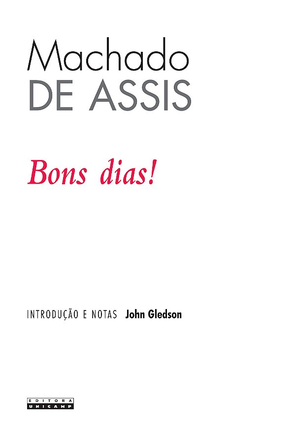 Livro Bons dias!