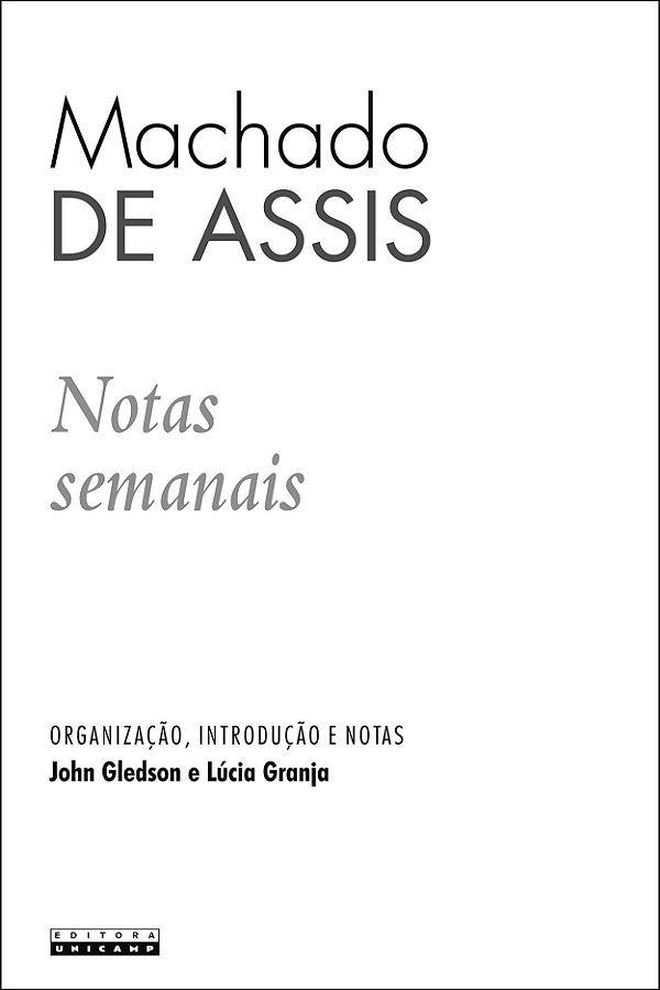 Livro Notas semanais