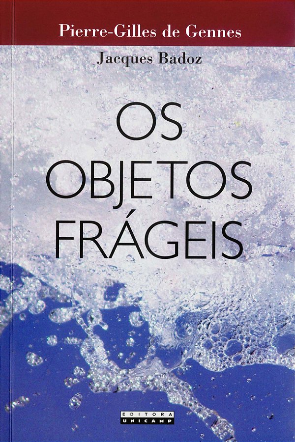 Livro Os objetos frágeis
