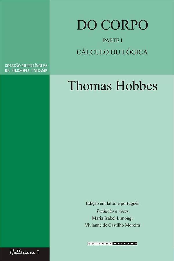 Livro Do corpo: parte I - Cálculo ou lógica