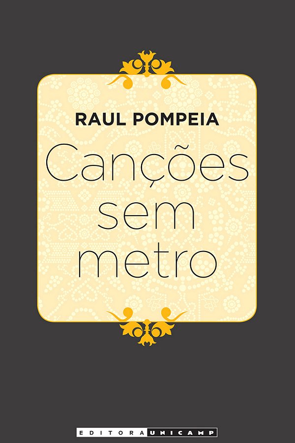Livro Canções sem metro