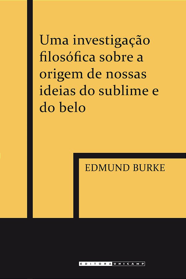 Livro Uma investigação filosófica sobre a origem de nossas idei...