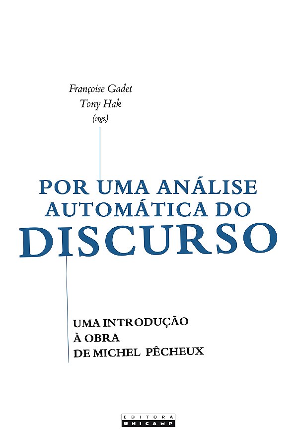 Livro Por uma análise automática do discurso: uma introdu...