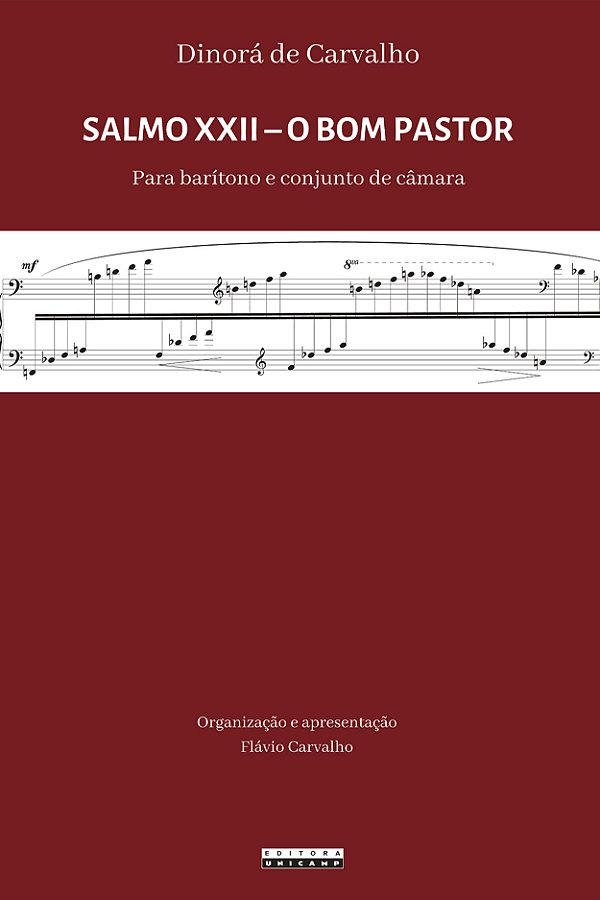 Livro Salmo XXII - O bom pastor: para barítono e conjunto de câ...