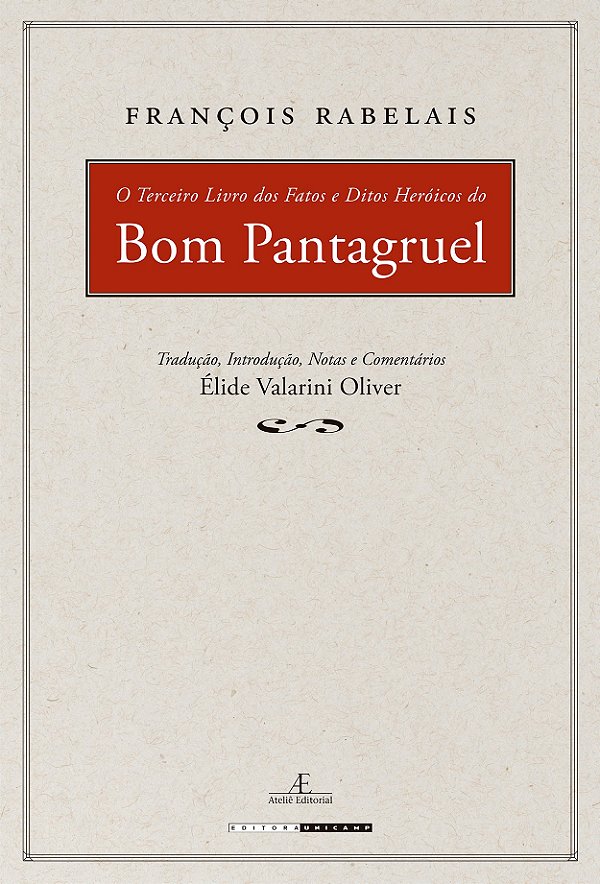 Livro O terceiro livro dos fatos e ditos heroicos do bom ...