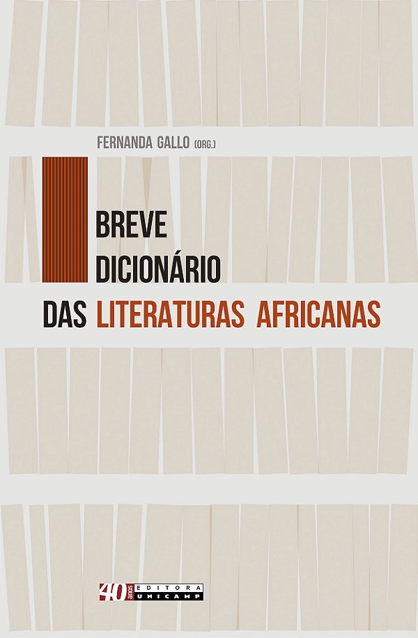 Livro Breve dicionário das literaturas africanas