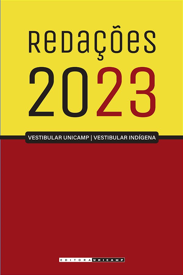 Livro Redações 2023 - Vestibular Unicamp