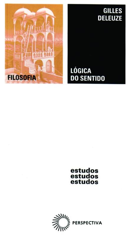 Livro Lógica do sentido