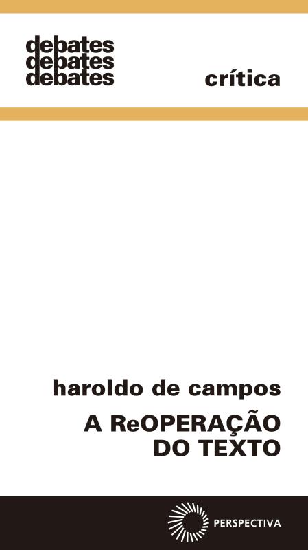 Livro A reoperação do texto (Volume 134)
