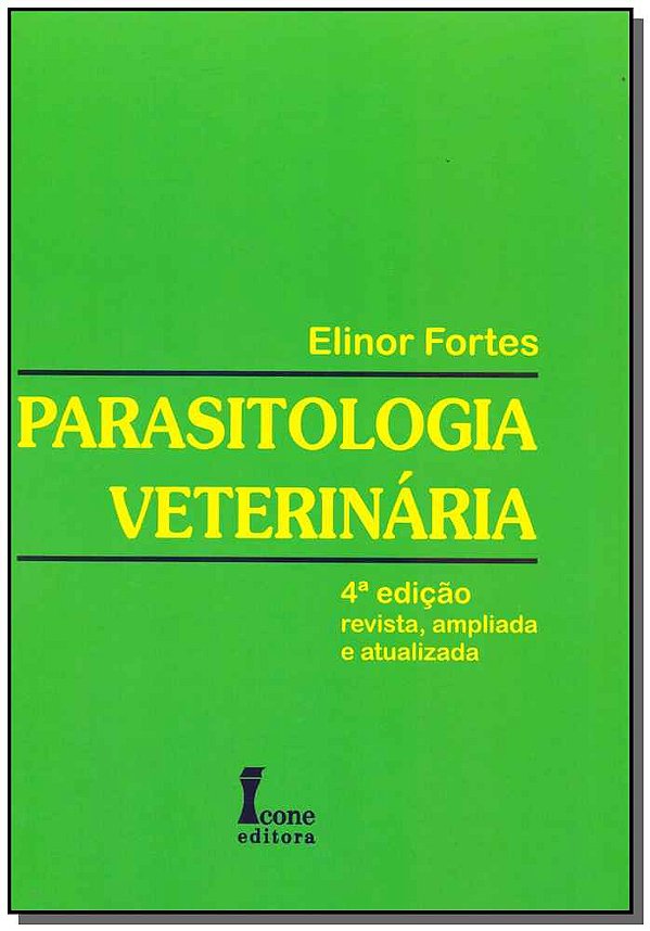 Livro Parasitologia Veterinária - (Ícone)