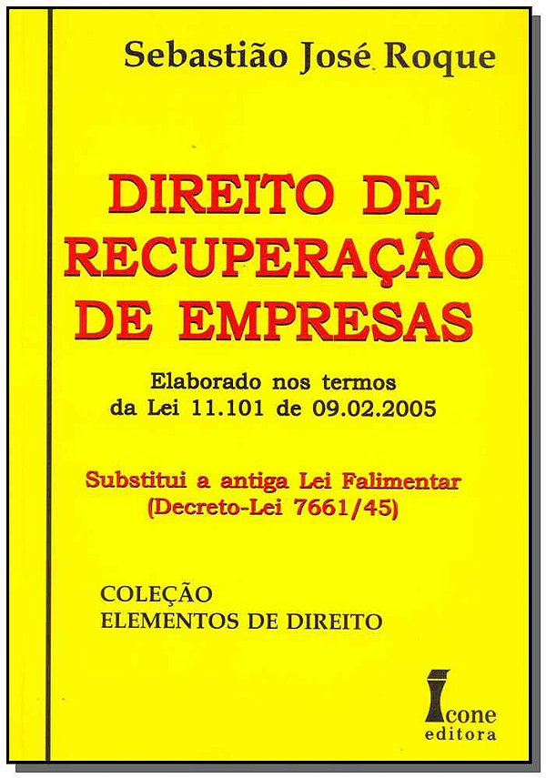 Livro Direito De Recuperação De Empresas - 01Ed/15