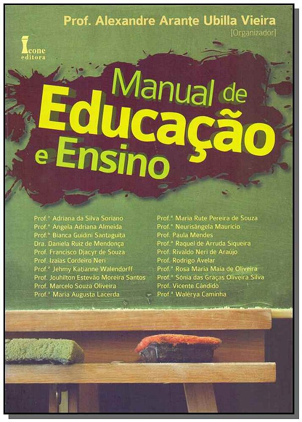 Livro Manual De Educação E Ensino