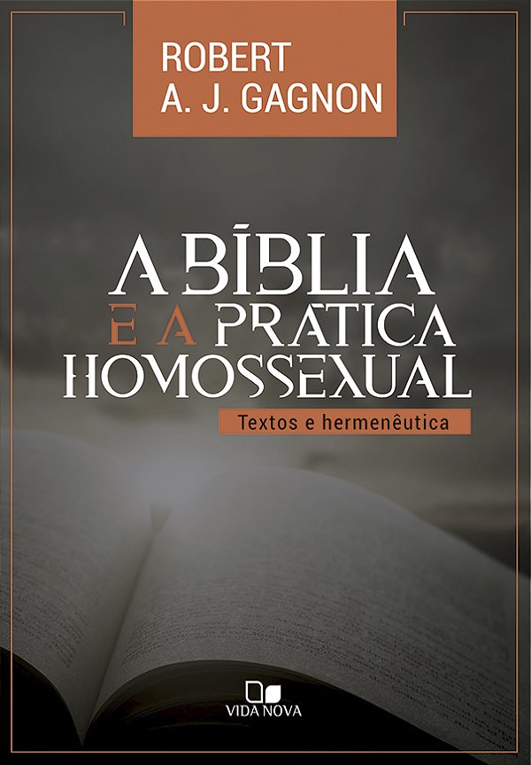 Livro Bíblia e a prática homossexual, a