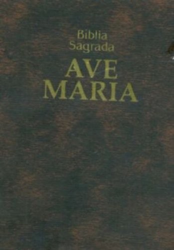 Livro Bíblia zíper - bolso - marrom