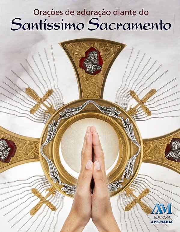 Livro Orações de adoração diante do Santíssimo Sacramento