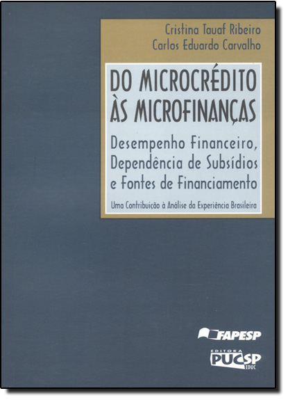 Livro Do Microcrédito As Microfinanças