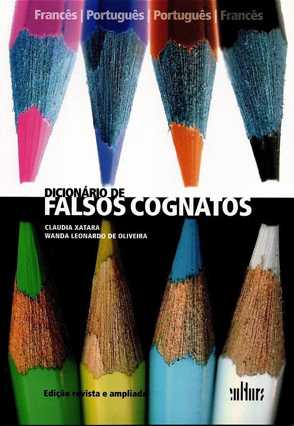 Livro Dicionário de falsos cognatos