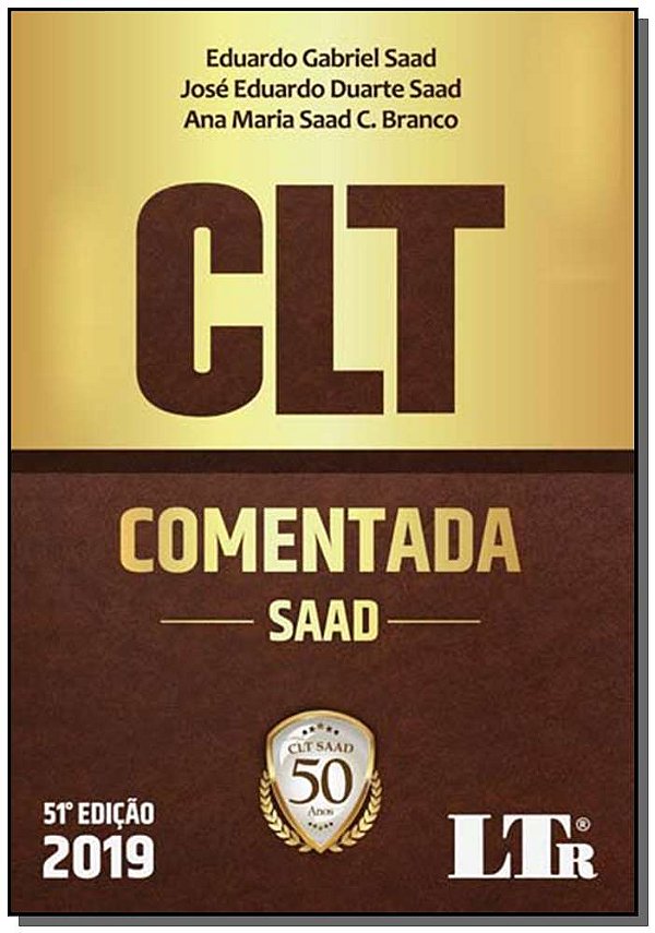 Livro C.L.T. - ( Comentada ) - 51Ed/19