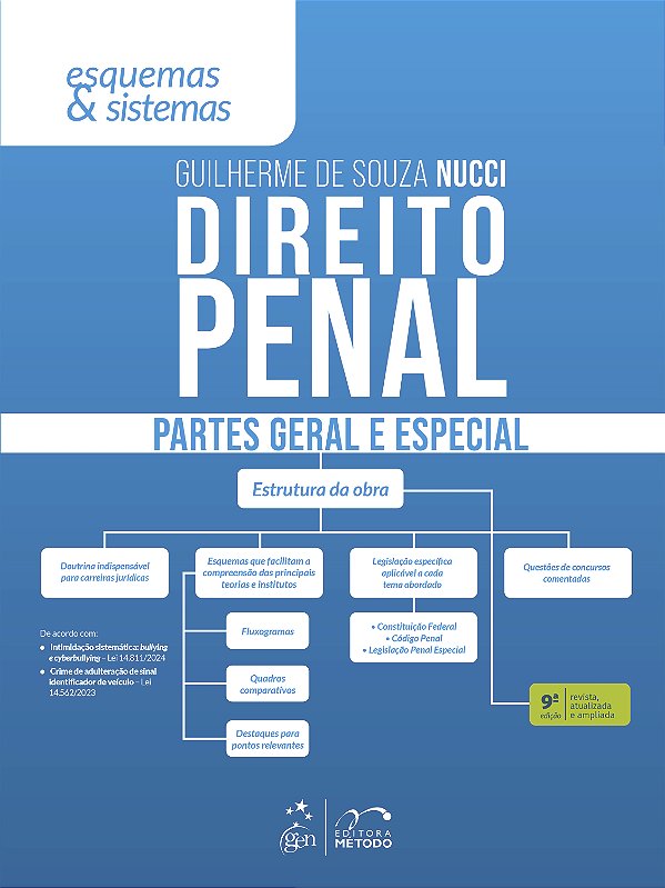 Livro Direito Penal-partes Geral e Especial-esquemas '||c...