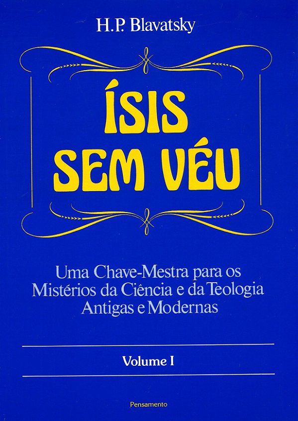 Livro Ísis sem véu (Volume 1)