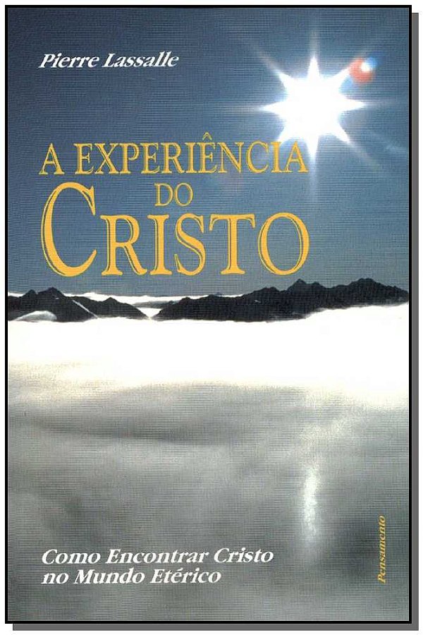 Livro A Experiencia Do Cristo