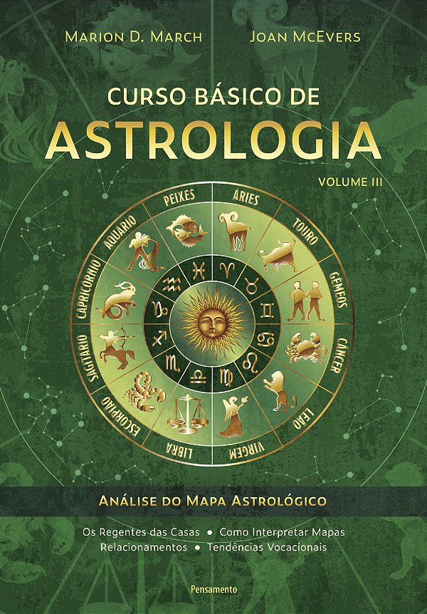 Livro Curso básico de astrologia – vol. 3: análise do map...