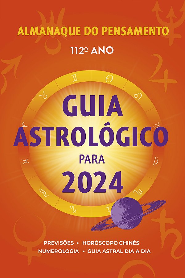 Livro Almanaque Do Pensamento 2024 - Guia Astrológico Par...