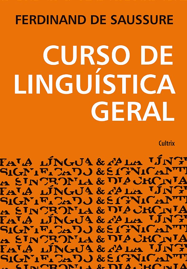 Livro Curso de linguística geral