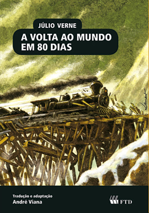 Livro A volta ao mundo em 80 dias