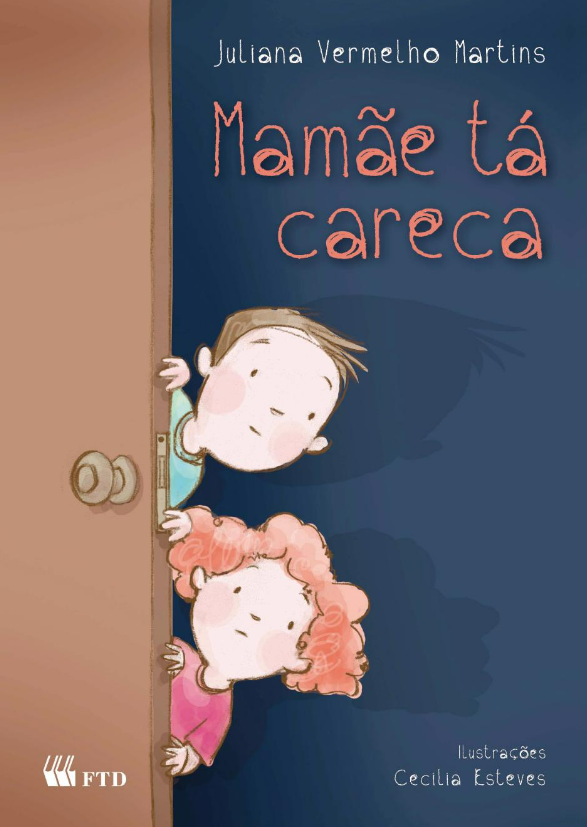 Livro Mamãe tá careca