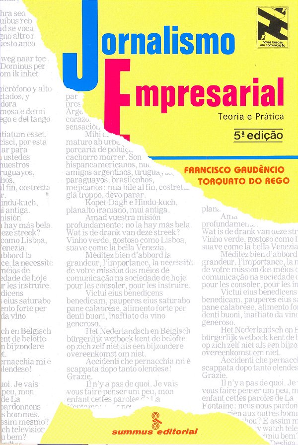 Livro Jornalismo empresarial