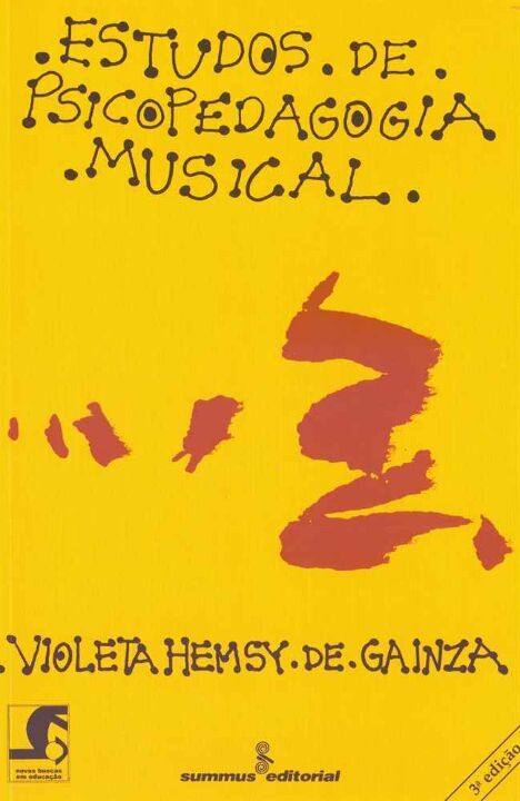 Livro Estudos de psicopedagogia musical