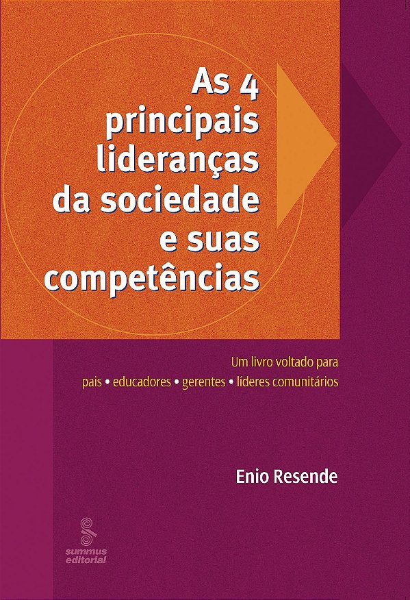 Livro As 4 principais lideranças da sociedade e suas comp...