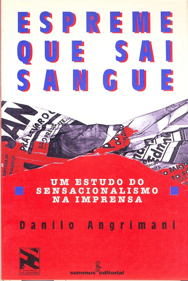 Livro Espreme Que Sai Sangue -