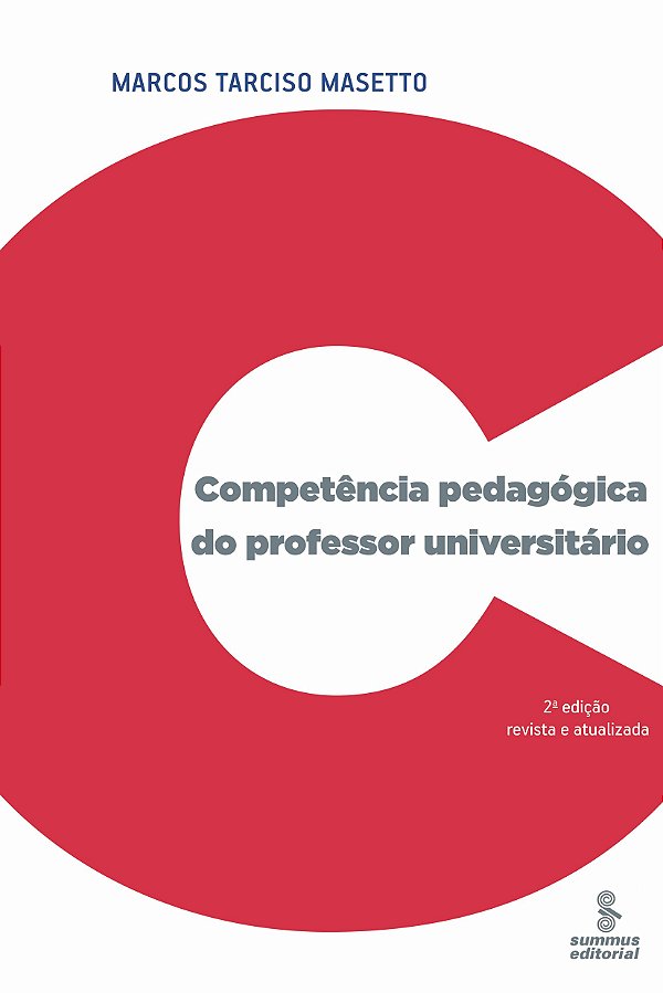 Livro Competência pedagógica do professor universitário