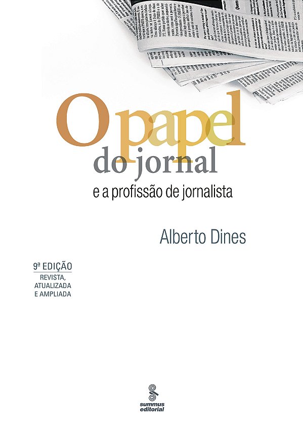 Livro Papel Do Jornal E A Profissão De Jornalista, O -