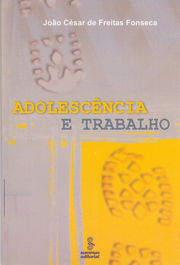 Livro Adolescência e trabalho