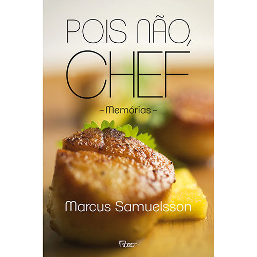 Livro Pois não, chef: Memórias