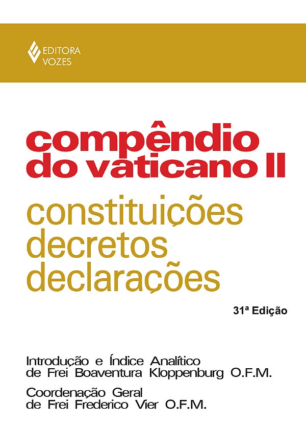 Livro Compêndio do vaticano ii: constituições, decretos e...