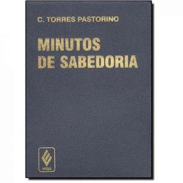 Livro Minutos de sabedoria - capa plástica