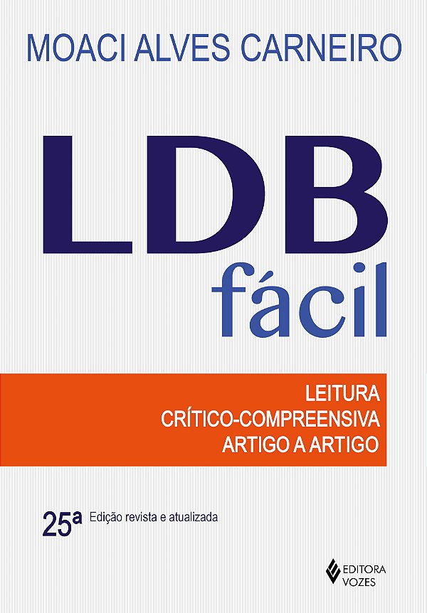 Livro Ldb fácil: leitura crítico-compreensiva artigo a ar...