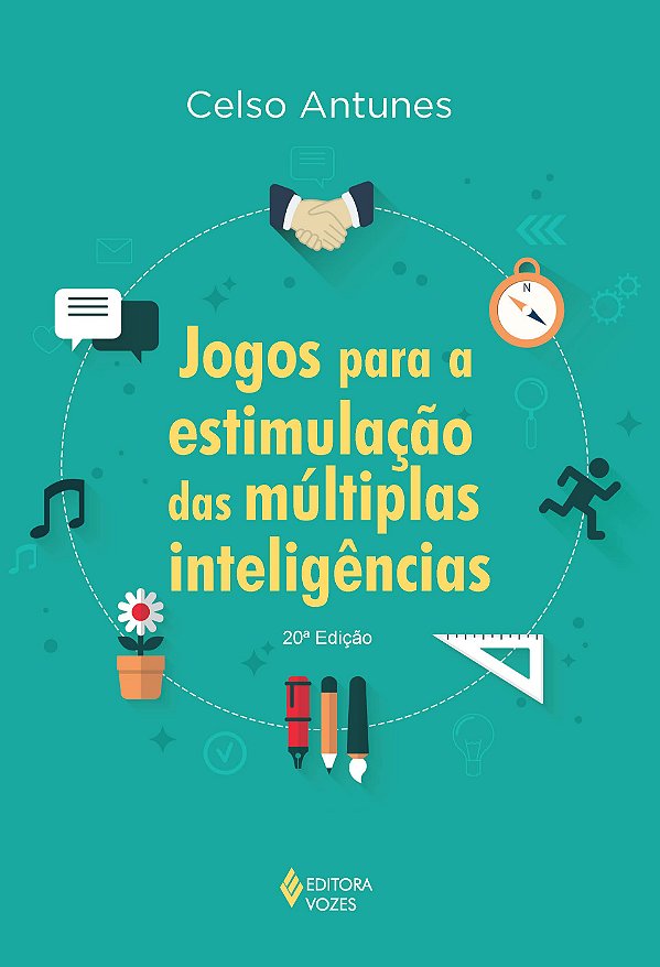Livro Jogos para a estimulação das múltiplas inteligência...