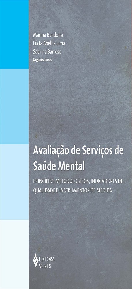 Livro Avaliação de serviços de saúde mental: princípios m...