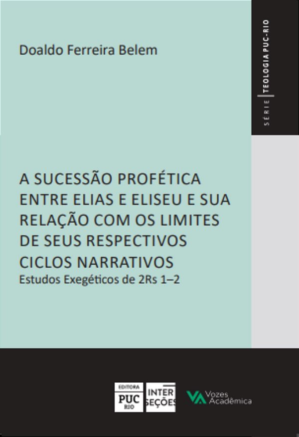 Livro A sucessão profética entre Elias e Eliseu e sua relação c...
